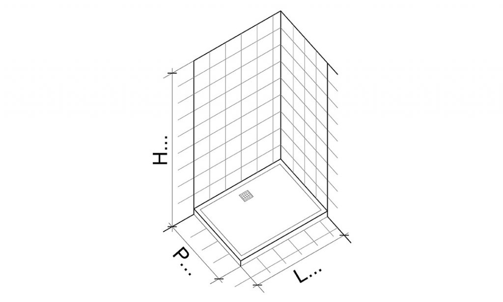 Assembly with or without shower tray Relax srl