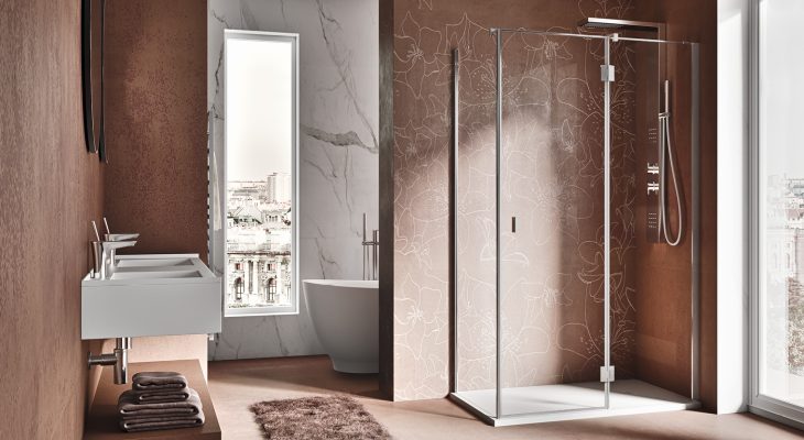 Petrarca AF+F shower enclosure 6 mm glass thickness