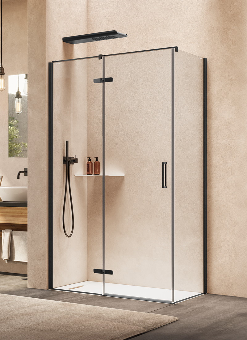 Cardine AF+F Relax srl corner shower enclosure